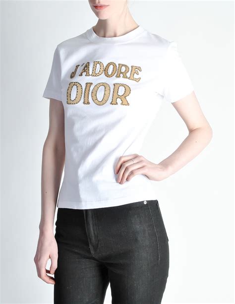 christian dior white t shirt womens|Christian Dior tank top.